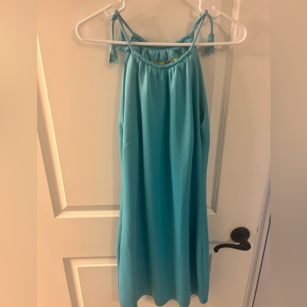 Gretchen Scott blue dress